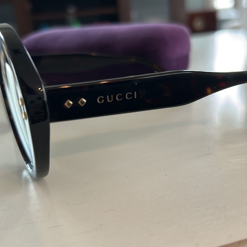 Gucci ROUND FRAME SUNGLASSES - Picture 4 of 5